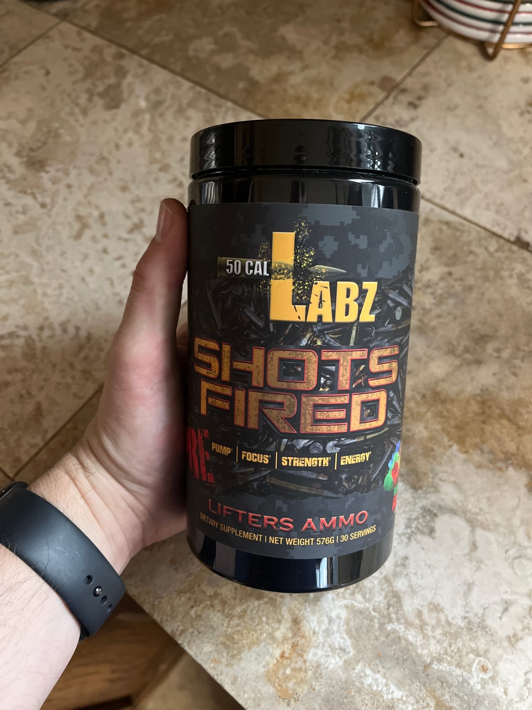 Customer photo review of PreWorkout Stack