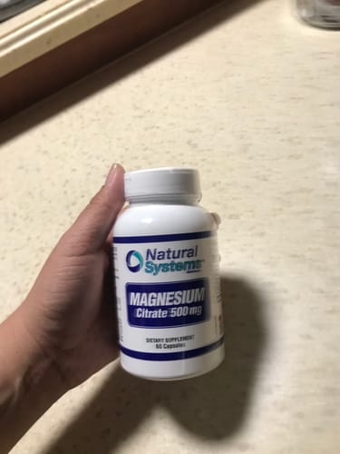 Customer photo review of Complejo de Citrato de Magnesio - 500 mg