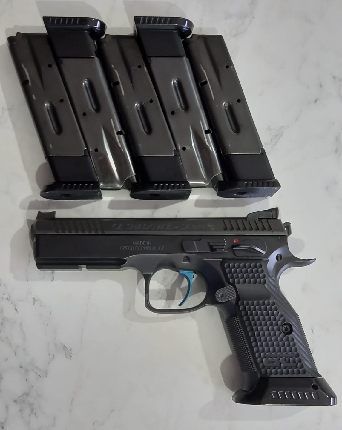 Customer photo review of CZ Shadow 2 G10 Grips