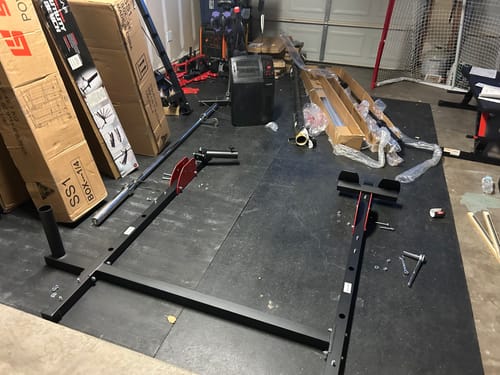 Customer photo review of Major Fitness SML07 All-In-One Home Gym Smith Machine