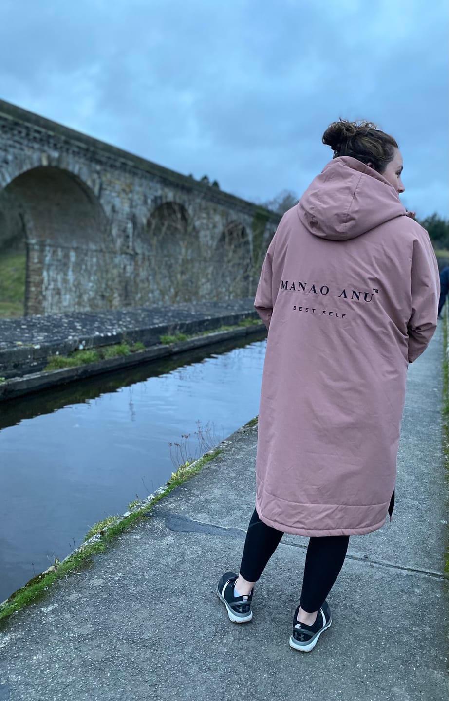 Customer photo review of SISU CHANGE ROBE - DIRTY PINK - SIZE SMALL IS A PRE ORDER E.T.A END OF JAN/EARLY FEB