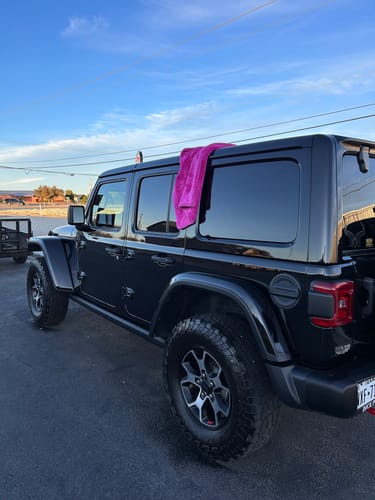 Customer photo review of DTX6 Drying Towel - Misses Suds Edition