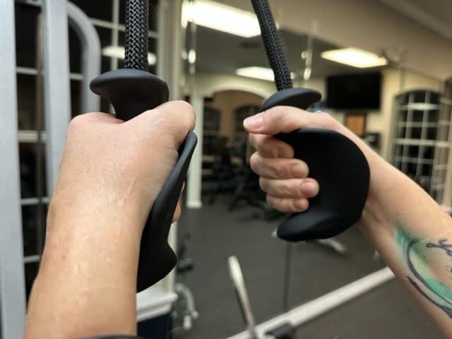 Customer photo review of TitanRope - Ergonomic Tricep Rope