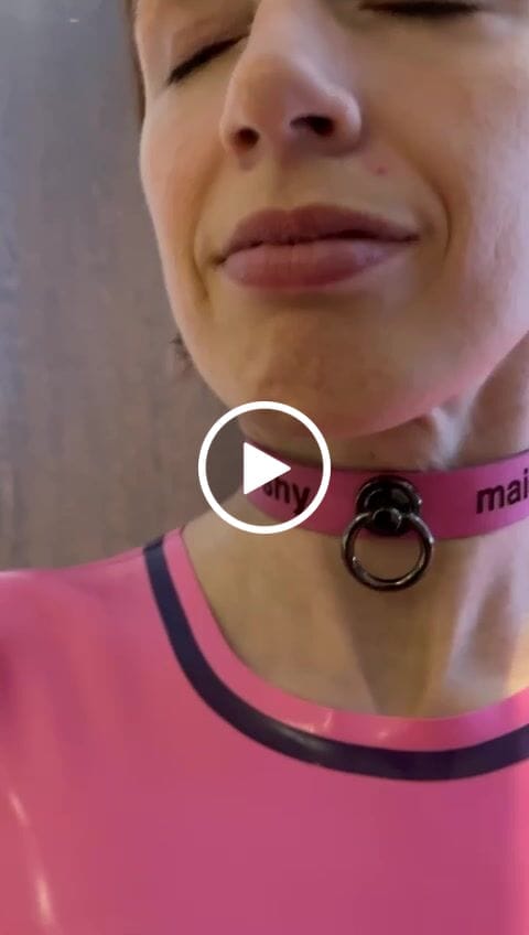 Customer video review of YOU Personalisiertes Halsband mit O-Ring und Wunschtext, individuell erstellt. Verschiedene Farben, italienisches Premium Leder