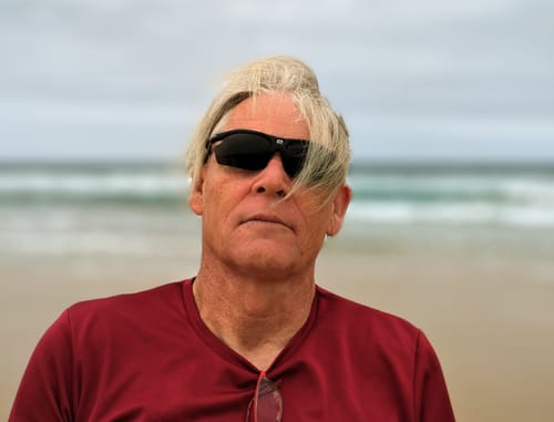 Customer photo review of FREE Lens! - Rydon Black with Smoke Black Bifocal Reader Lenses +2.50 Power