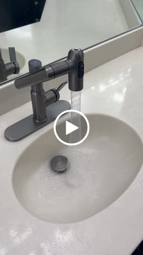 Customer video review of Leiden - Smart Rotating Bathroom Faucet With Temperature Display
