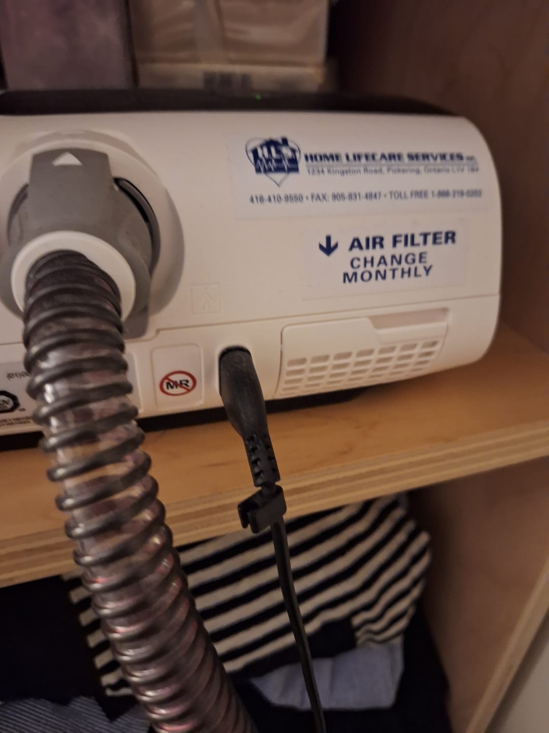 Customer photo review of Purdoux™ AirSense 11 Standard Filters
