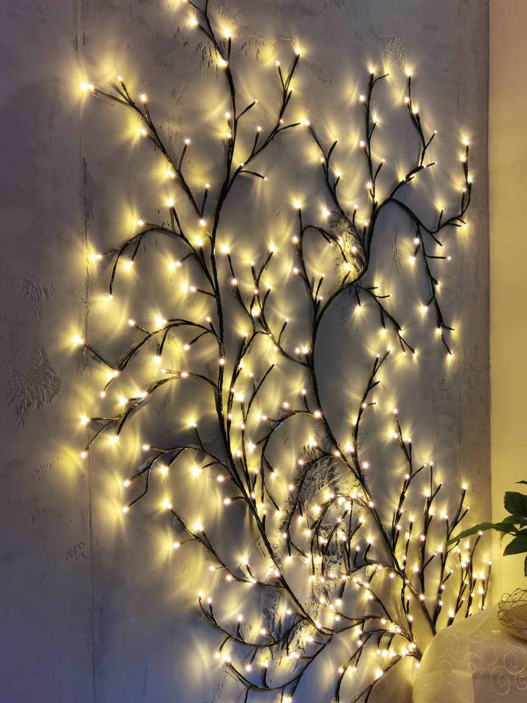 Customer photo review of Bäumlein® - Weinrebe mit 144 LED's