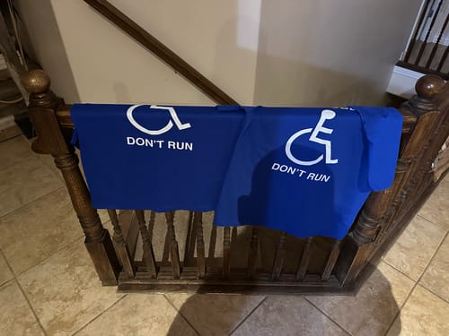 Customer photo review of These Colors Don't Run Men's Tee