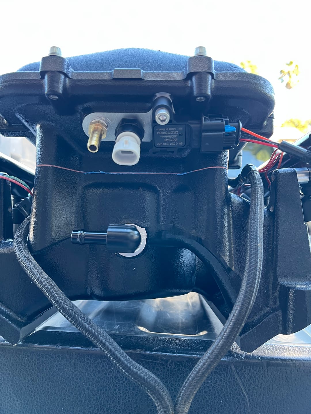 Customer photo review of 1/8" NPT RIFE Standard IAT Air Temperature Sensor GM Connector -10 to 335°F (52-1056)