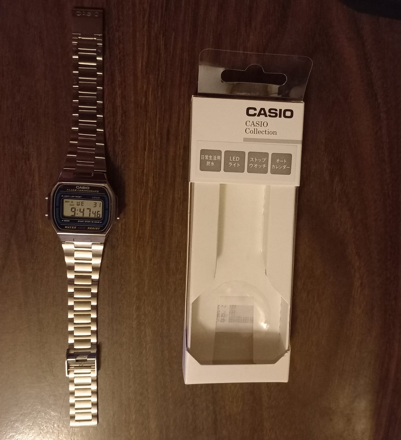 Customer photo review of Reloj Casio Vintage A164WA-1QJH Mercado Japonés JDM