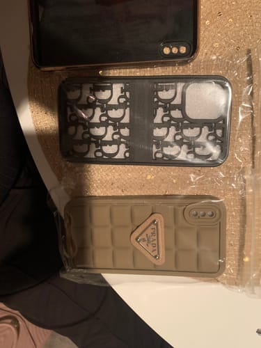 Customer photo review of Black dyor iPhone Case