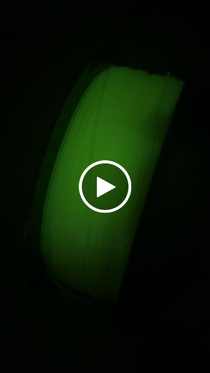 Customer video review of Yellow Glow PETG Filament 1.75mm