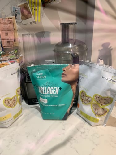 Customer photo review of Premium Blend Protein Powder
