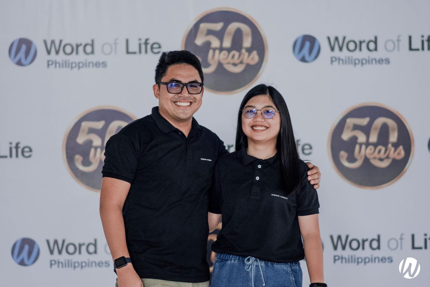 Customer photo review of Men's Thomas Laureti Black Polo Shirt