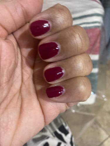 Customer photo review of Coffee Date Rocket Nail Color Duo
