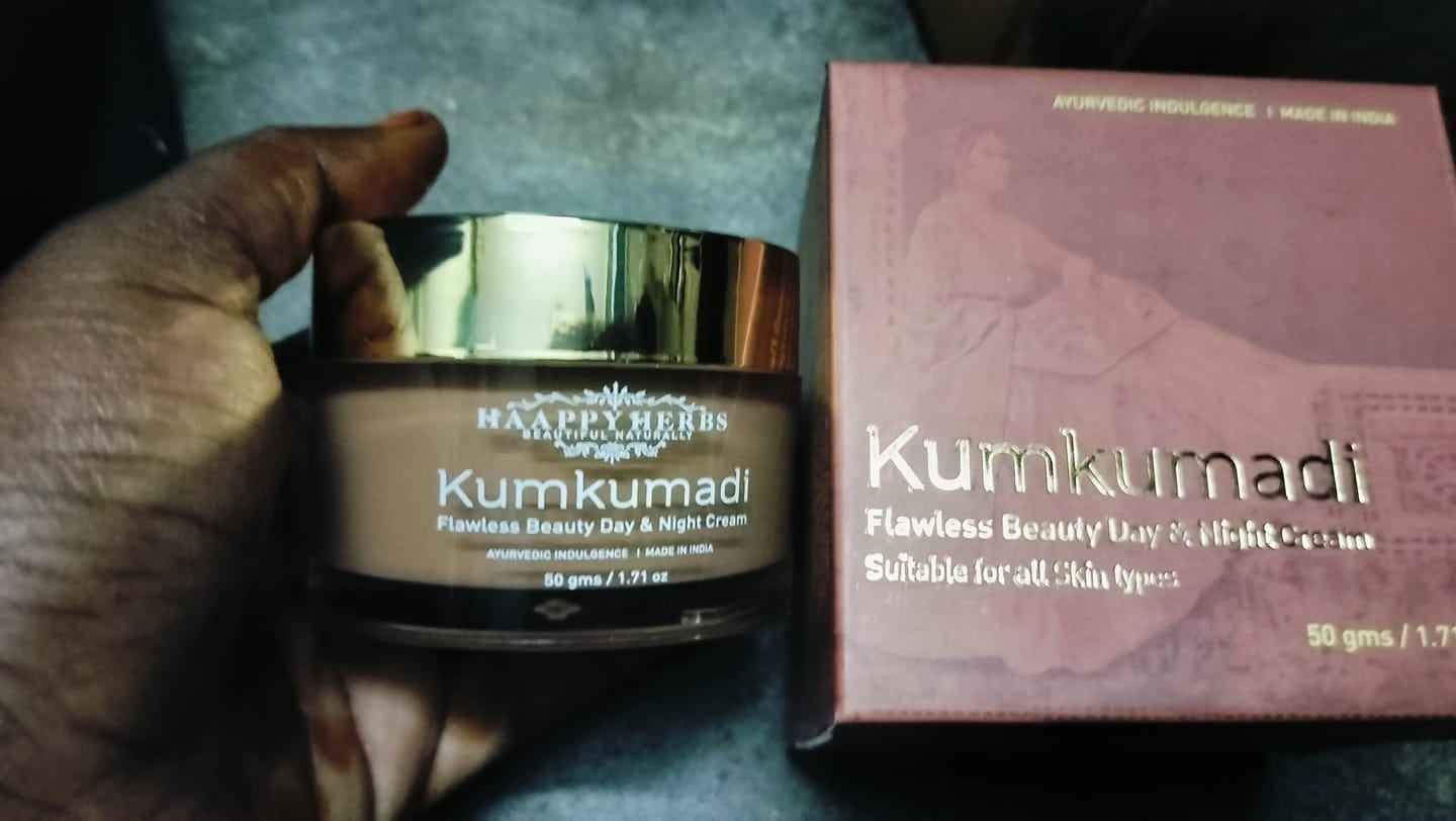 Customer photo review of Kumkumadi Flawless Beauty Day & Night Cream