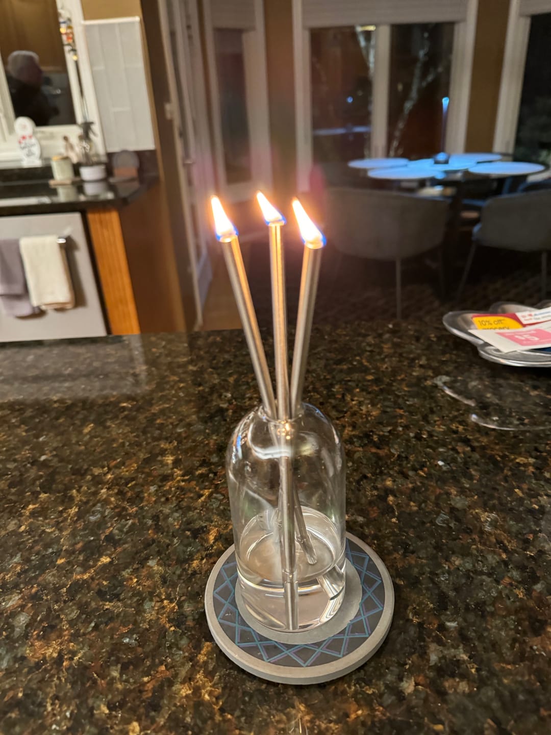 Customer photo review of Black Steel Funnel