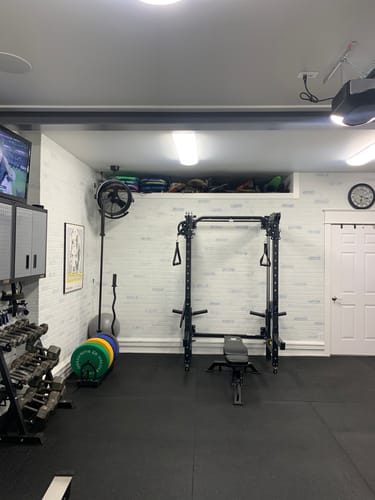 Customer photo review of Major Fitness Barbell Collars | Olympic Barbell Clamps Sold In Pairs