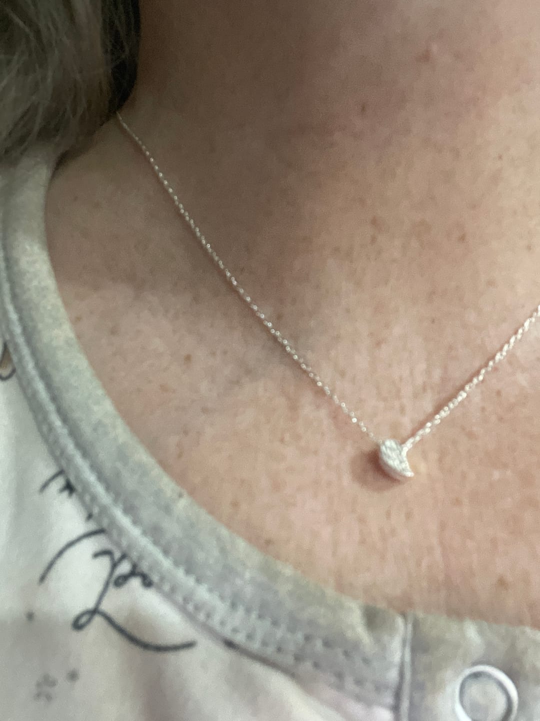 Customer photo review of always near memorial necklace