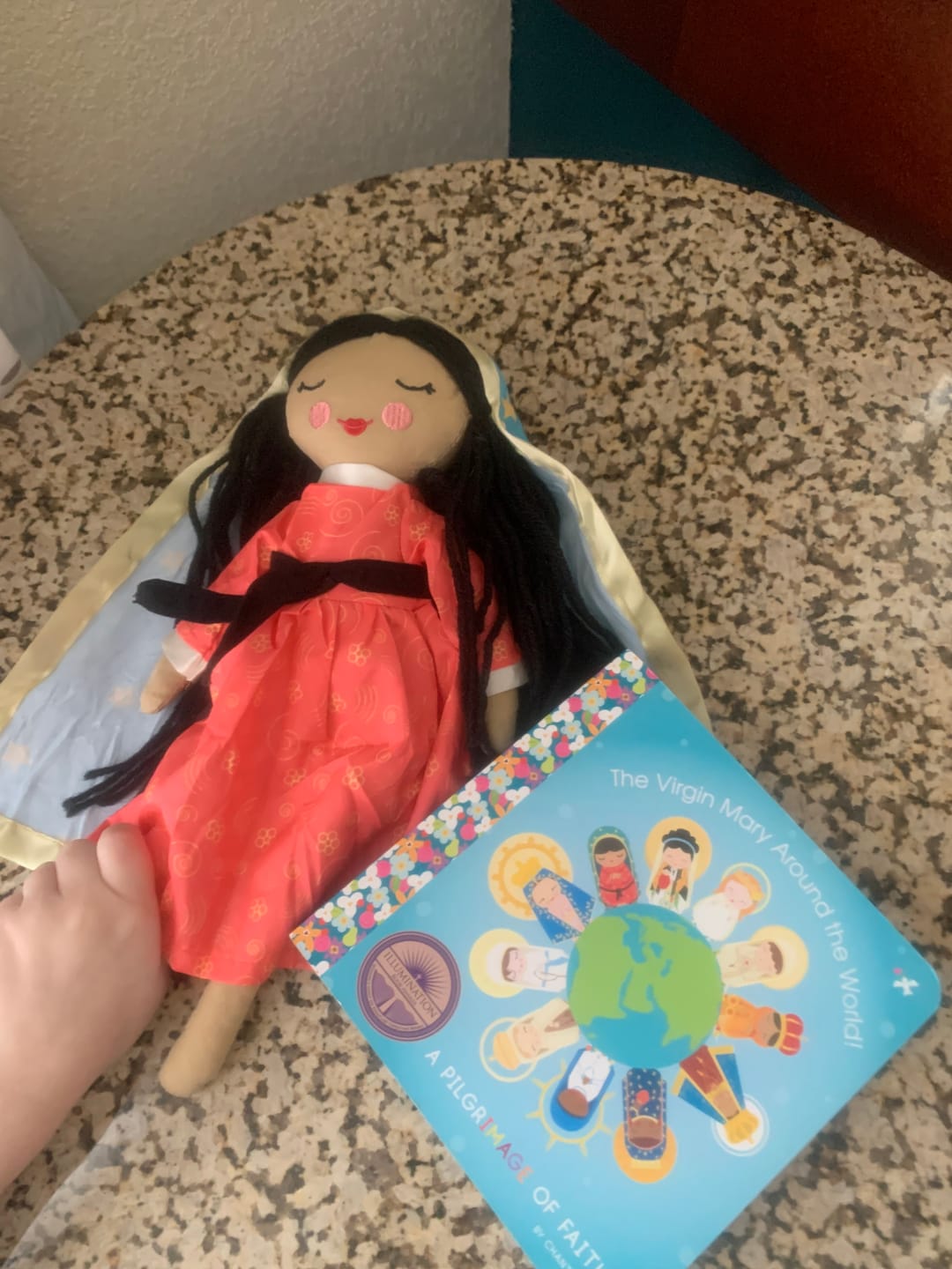 Customer photo review of The Virgin Mary Around The World! A Pilgrimage of Faith Book