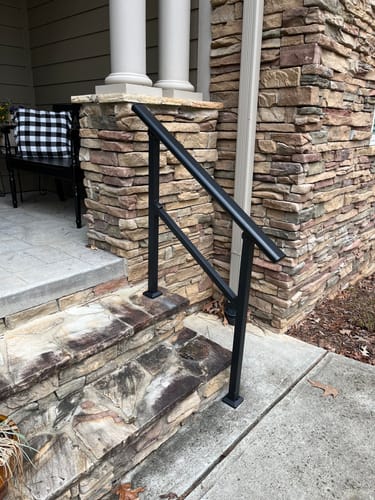 Customer photo review of Oval Top Rail