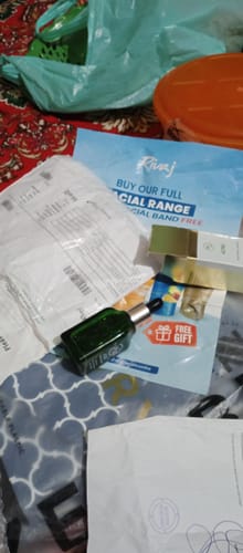 Customer photo review of Face Serum - Acne Treatment (30ml)