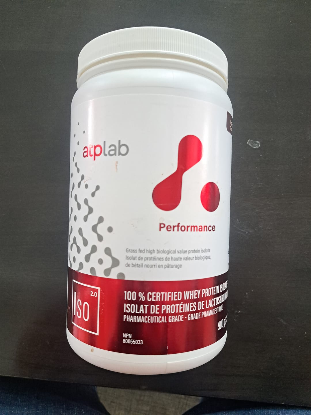 Customer photo review of ATP LAB - Protéine Isolate 900g