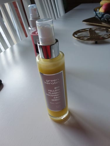 Customer photo review of YELLOW PLASMA – Sérum Réparateur pour le visage #FF