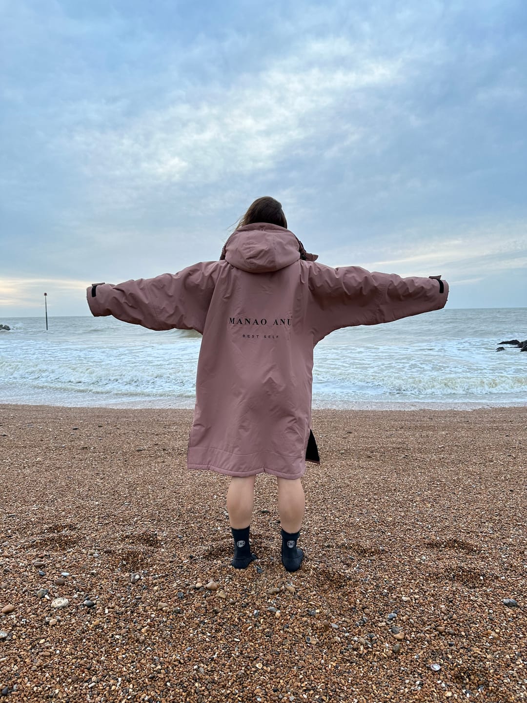 Customer photo review of SISU CHANGE ROBE - DIRTY PINK - SIZE SMALL IS A PRE ORDER E.T.A END OF JAN/EARLY FEB