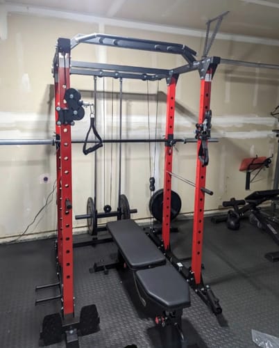 Customer photo review of Major Fitness PLM03 All-In-One Home Gym Power Rack