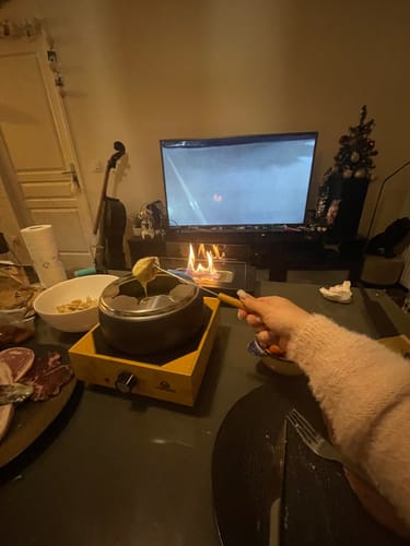 Customer photo review of Cheminée de Table Bioéthanol Élégante