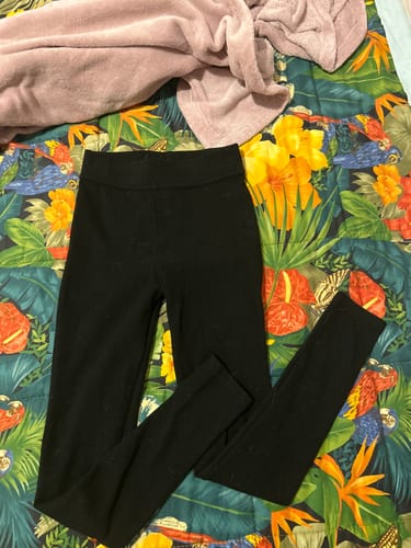 Customer photo review of Leggings super skinny termico felpato