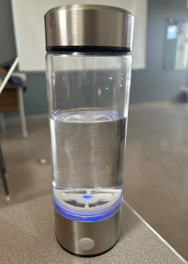 Customer photo review of HydroBoost™ Wasserionisator Trinkflasche