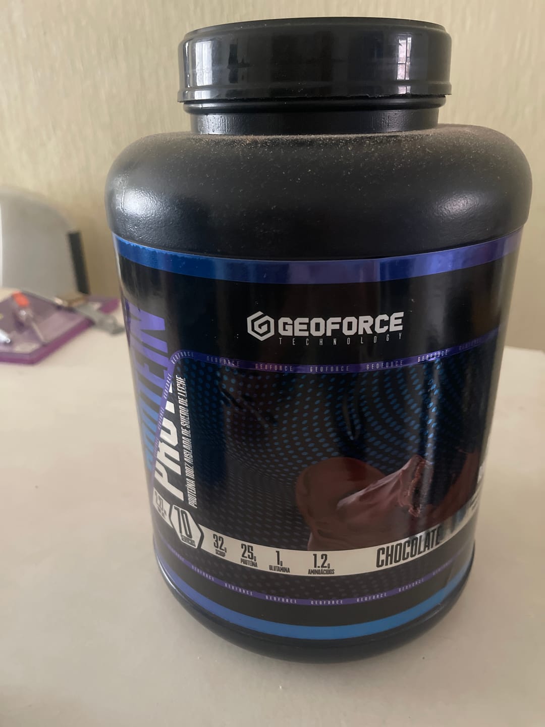 Customer photo review of ISO PROTEIN GEOFORCE 2.27 KG