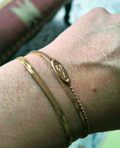 Customer photo review of Bar Bracelet