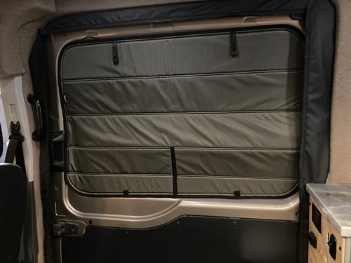 Customer photo review of Transit - Slider Door Shade