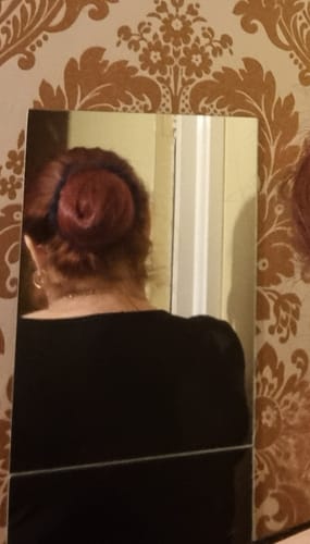 Customer photo review of Super Easy Clip-in Mum Bun