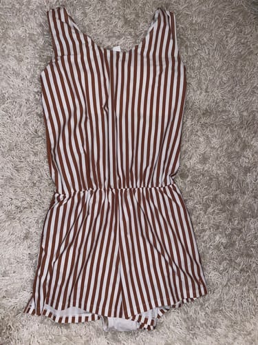 Customer photo review of sage swim romper