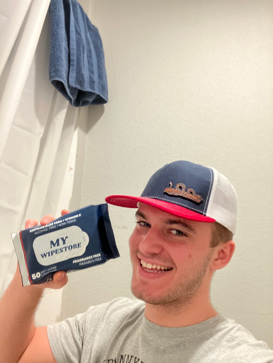 Customer photo review of My Wipes Premium Flushable Wipes