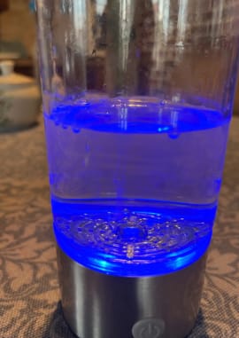 Customer photo review of HydroBoost™ Wasserionisator Trinkflasche