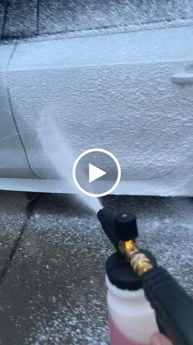 Customer video review of Wide Mouth Foam Cannon