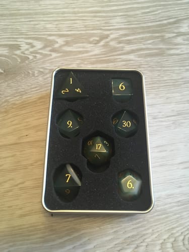 Customer photo review of Mystery Dice