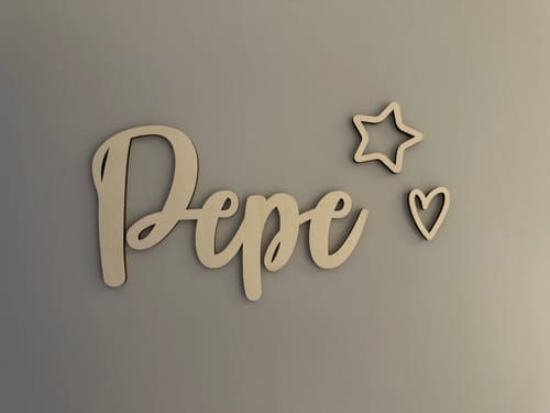 Customer photo review of Personalisiertes Namensschild für Kinderzimmer