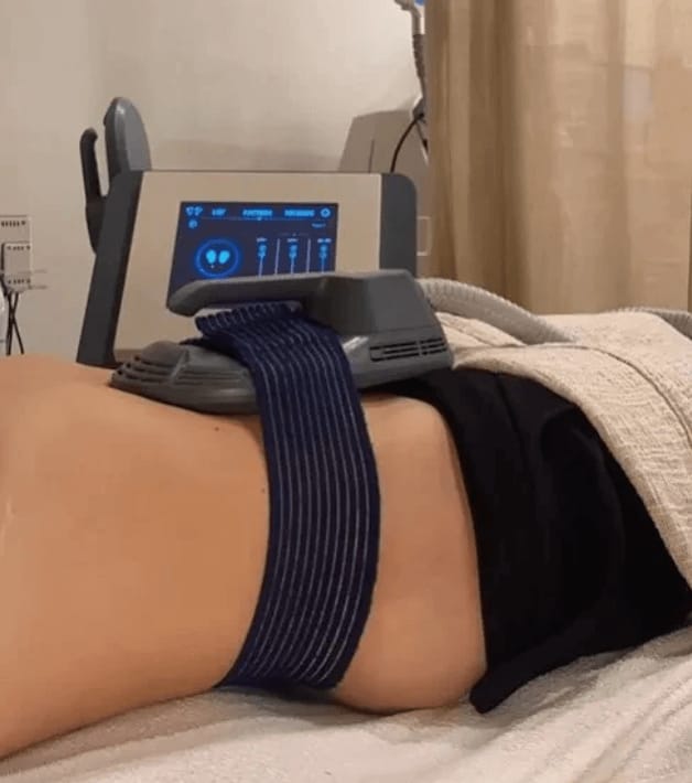 Customer photo review of EMSlim Neo Machine Portable Pro
