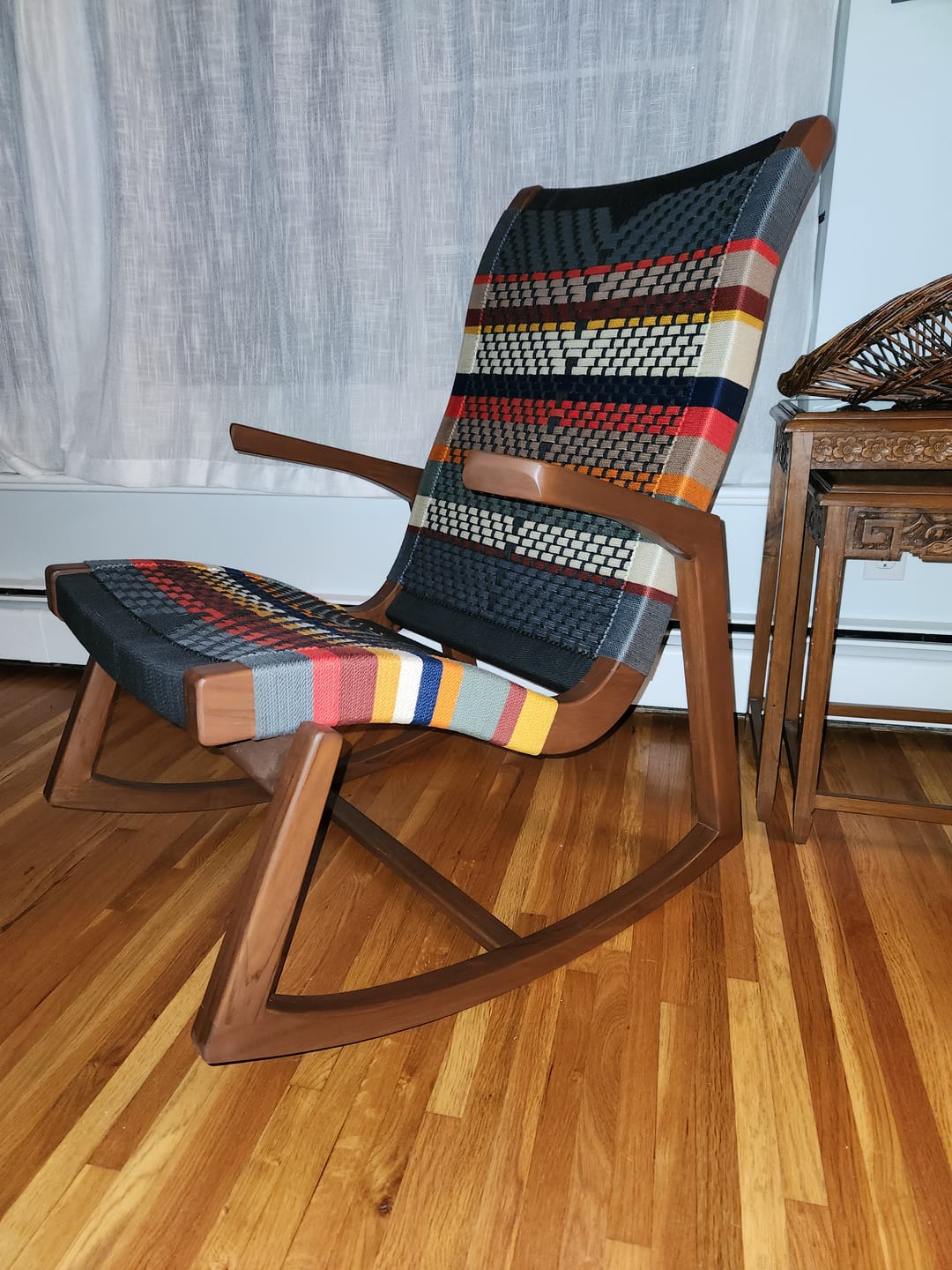 Customer photo review of Amador Rocking Chair | San Geronimo Pattern