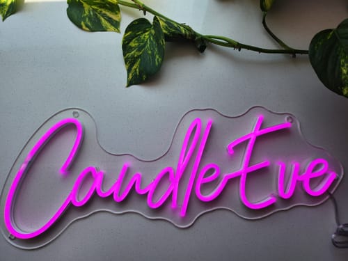 Customer photo review of Custom Neon Signs