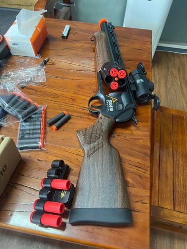 Customer photo review of Sulun SR 410 Shotgun Soft Bullet Toy Gun