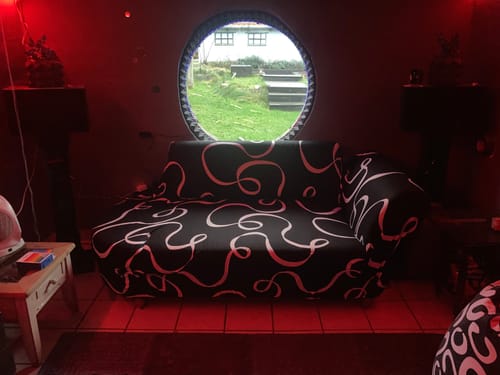 Customer photo review of Schwarze Welle - Sofabezüge für klassische und Ecksofas - Das Haus der Überzüge