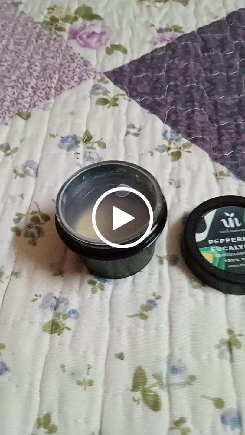 Customer video review of Mini - Mild/Sensitive Skin Natural Deodorant Cream